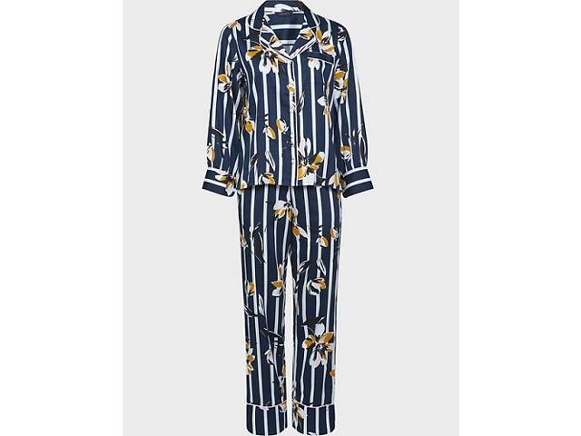Піжамний комплект Fable&Eve Knightsbridge 1378 14/L Floral Stripe (5051877310407) - Фото 2