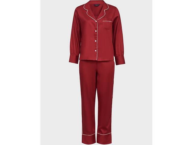 Піжамний комплект Fable & Eve Marylebone 1606 18/2XL Червоний (5051877375772) - Фото 1