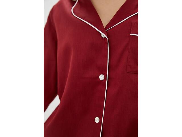 Піжамний комплект Fable & Eve Marylebone 1606 18/2XL Червоний (5051877375772) - Фото 5