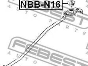 Пильовик куліси КПП NISSAN SUNNY (N16) / NISSAN ALMERA (N16) 1995-2014 г.