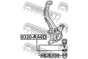 Пильовик кульової опори ACURA CL / HONDA S2000 (AP) 1993-2008 г.