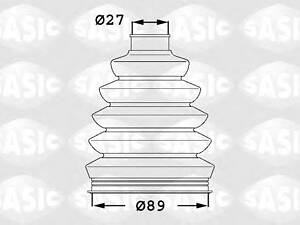 Пильовик ШРКШ SASIC 1904003 на RENAULT VEL SATIS (BJ0_)