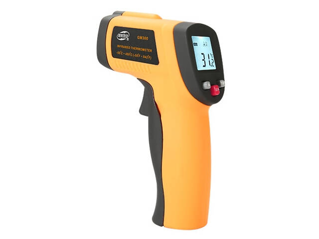 Пірометр безконтактний цифровий-50-450 °C BENETECH GM300 - Фото 1