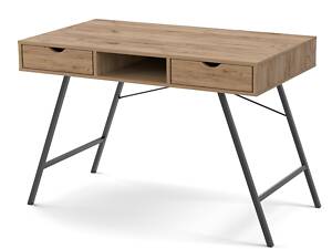 Письмовий стіл Неман ЛОТОС Дуб крафт золотий/Чорний