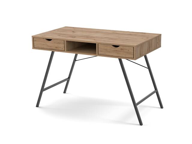 Письмовий стіл Неман ЛОТОС Дуб крафт золотий/Чорний - Фото 1