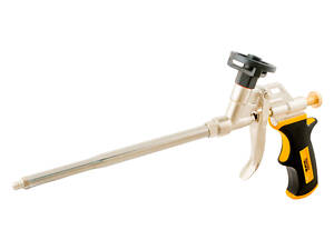 Пістолет для піни Mastertool 330 мм тефлон держатель балона голка (81-8676)