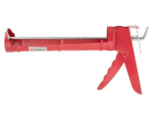 Пістолет для силікону Intertool суцільний 225 мм (HT-0021) - Фото 3