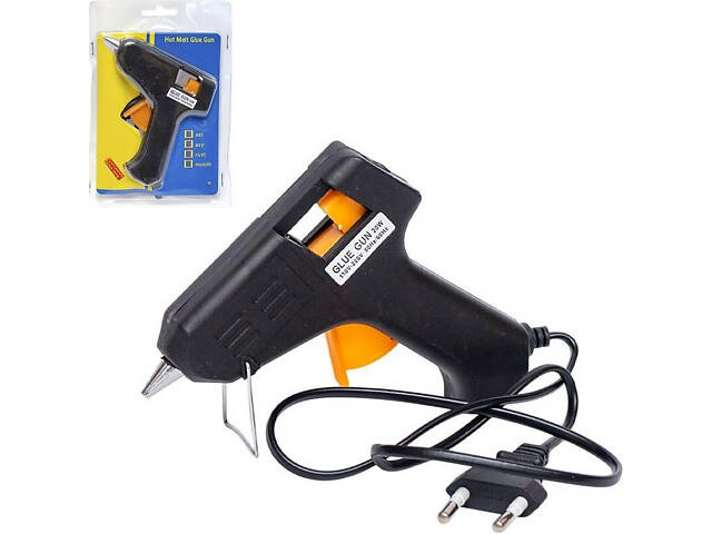 Пистолет для сухого клея 'Glue Gun' JQ2032-20W, D-0,7 см, черный - Фото NaN