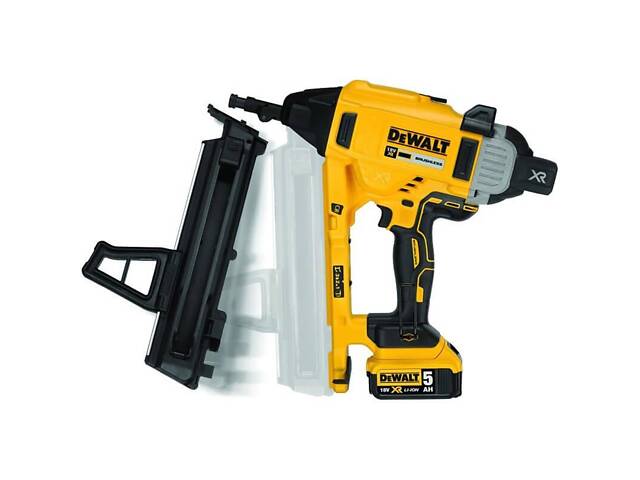 Пистолет гвоздезабивной по бетону аккумуляторный бесщёточный DeWALT DCN890N - Фото 7