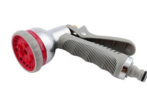 Пистолет поливочный Intertool 8 функций ХРОМ (GE-0004)