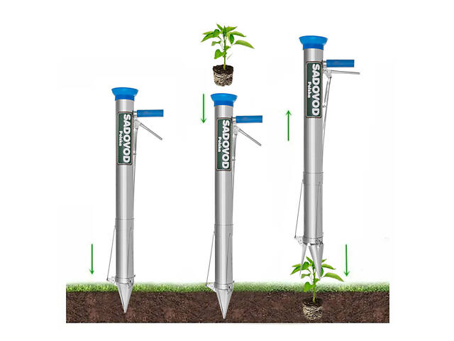 Пістолет сівалка ручний для посадки розсади 'Кальмар' Садовод SADOVOD (Польща) - Фото 2