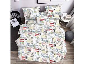 Односпальний комплект постільної білизни 'Телеграма'