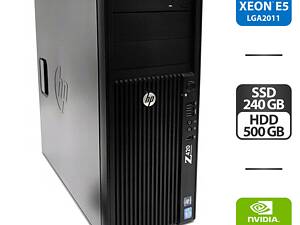 Робоча станція Б-клас HP Z420 Workstation Tower/ Xeon E5-2660 v2/ 64GB RAM/ 240GB SSD/ Quadro K2000 2GB