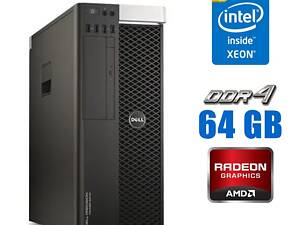 ПК Dell Precision 5810 Tower/ Xeon E5-1650 v4/ 64GB RAM/ 128GB SSD/ GeForce GTX 745 2GB