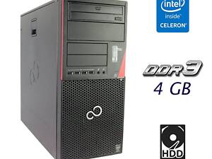 ПК Fujitsu Esprimo P420 Tower/ Celeron G1840/ 4GB RAM/ 500GB HDD