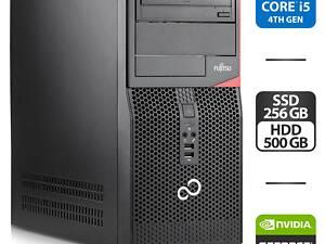 ПК Fujitsu Esprimo P520 E85 Tower/ i5-4590/ 8GB RAM/ 256GB SSD/ GeForce GT 610 1GB