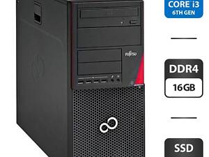 Комп'ютер Fujitsu Esprimo P756 E90 Tower/ i3-6100/ 16GB RAM/ 128GB SSD/ HD 530