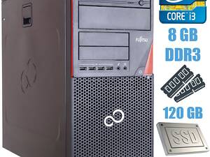 ПК Fujitsu P720 Tower/ i3-4130/ 8GB RAM/ 120GB SSD