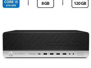 Комп'ютер HP EliteDesk 800 G3 SFF/ i5-6500/ 8GB RAM/ 120GB SSD/ HD 530