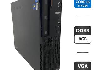 ПК Lenovo ThinkCentre Edge 72 SFF/ i5-3470S/ 8GB RAM/ 250GB HDD/ HD 2500