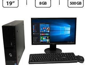 ПК+Монитор Fujitsu Esprimo E710 E90+ Tower/ i5-3470/ 8GB RAM/ 500GB HDD