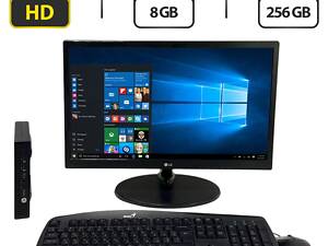 ПК+Монитор HP ProDesk 600 G2 Desktop Mini USFF/ i3-6100T/ 8GB RAM/ 256GB SSD/ HD 530