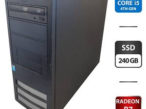 Комп'ютер NoName Tower/ i5-4590/ 16GB RAM/ 240GB SSD/ Radeon R7 260X 2GB