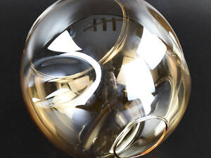 Плафон патрон E27 7075-am 8.5х12х13 см прозрачно-янтарный