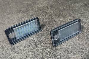 Плафон подсветки номера AUDI A3 S3, A4 S4, A6 C6, A8 S8, Q7, RS4, RS6 LED подсветка Ауди