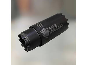 Пламегаситель БМ3 5.45, резьба – м24×1.5, 160 г, пламегаситель АК-74