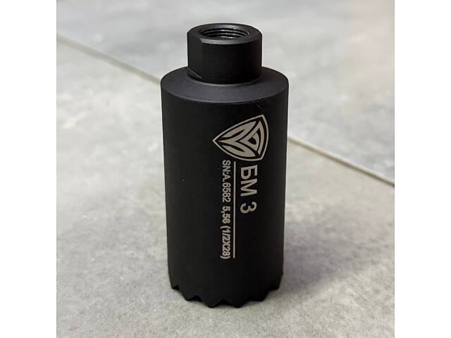 Полум'ягасник БМ3 5.56 / .223, різьба – 1/2'×28, полум'ягасник AR-15 - Фото 5