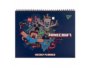 Планинг настольный YES Minecraft 252181 25х20 см 52 листа