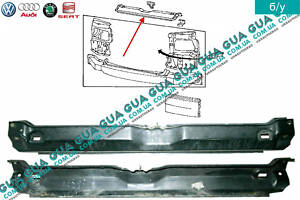 Планка/панель/балка кріплення основного радіатора верхня під прямокутну решітку 701805563G VW/ВОЛЬКС ВАГЕН TRA