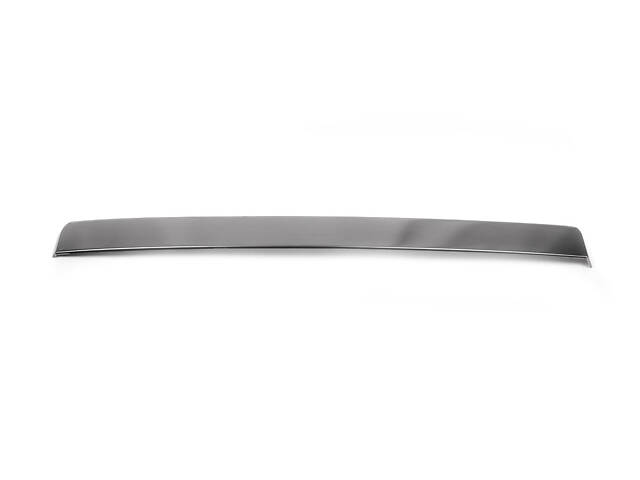 Планка над номером BlackChrome (нерж) для Volkswagen Crafter 2006-2016 гг - Фото 2