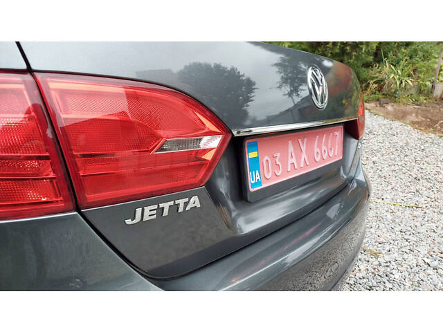 Планка над номером OmsaLine (нерж) Хром для Volkswagen Jetta 2011-2018 гг - Фото 1