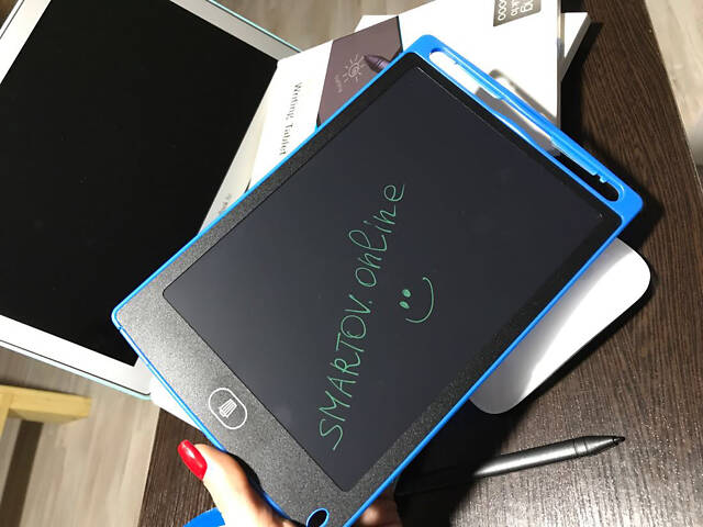 Планшет для малювання LCD Writing Tablet 12 дюймів Blue (HbP050401) - Фото 3