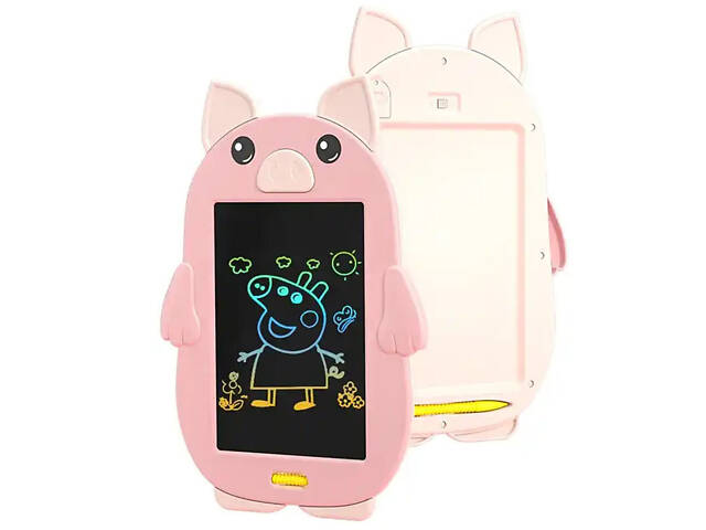 Планшет для рисования Animals 8,5 дюймов Pink Pig - Фото 3