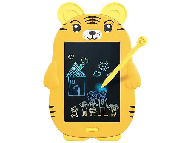 Планшет для рисования Animals 8,5 дюймов Tiger - Фото 1