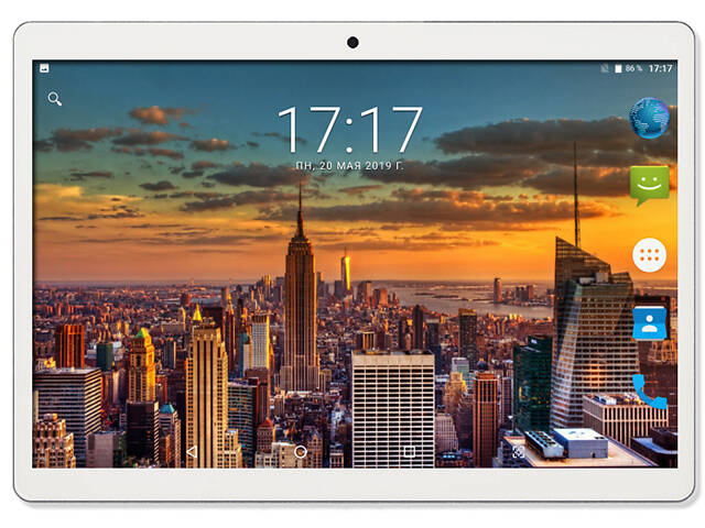 Планшет - телефон Hoozo X1001 Full HD 32Gb LTE Silver + Чехол-книжка + Карта памяти 32GB - Фото 5