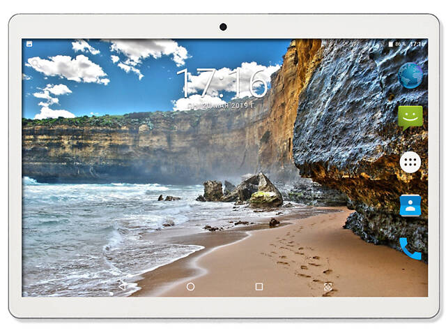 Планшет - телефон Hoozo X1001 Full HD 32Gb LTE Silver + Чехол-книжка + Карта памяти 32GB - Фото 1