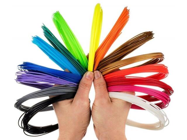 Пластик PLA для 3D Pen WM001 20 цветов по 10 м (tdd025-hbr) - Фото 5