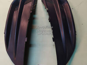 Пластик вставки боковые пластика заднего бокового к-кт 2 шт черные скутер Viper Storm/Kanuni/Skymoto 000050193