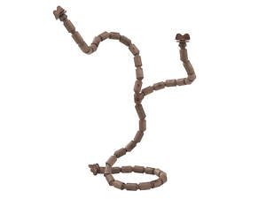 Пластиковая жердочка в клетку для канареек, попугаев и экзотических птиц Ferplast Flex (Ферпласт Флекс) Ø 1,6 cm - FLEX