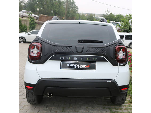 Пластиковая накладка на крышку багажника (3 детали) для Dacia Duster 2018-2024 гг - Фото 4