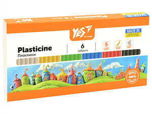 Пластилин YES Orange Line 540686 6 цветов 120 г