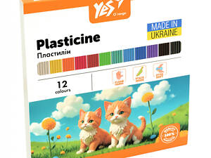 Пластилин YES Orange Line 540689 12 цветов 240 г