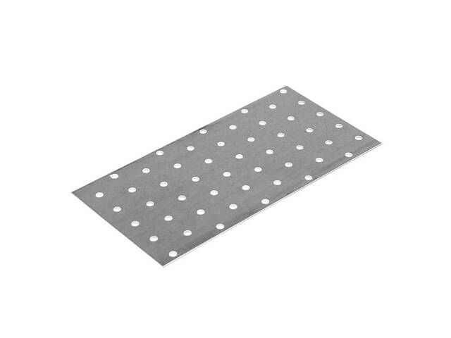 Пластина 100х240х2мм оцинкована перфорована [3MU005000000A0B420] Metalvis - Фото 1