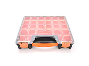 Пластмасовий переносний ящик для інструментів 310 х 265 х 60 мм F-312