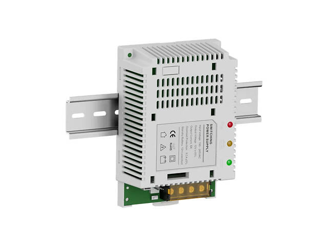Плата ДБЖ Kraft PSU-1208LED(BOARD) з кріпленням на DIN-рейку - Фото NaN