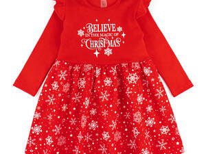 Сукня для дівчинки Dexter’s snowflake 104 см Червона